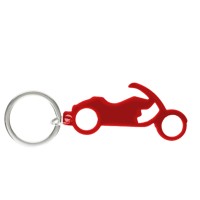 Brelok - otwieracz do butelek Motocykl CZERWONY+3 kolory