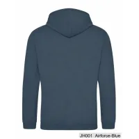 Bluza z Kapturem College Hoodie  - Nadruk -  kolor Airforce Blue