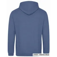 Bluza z Kapturem College Hoodie  - Nadruk -  kolor Atlantic Blue