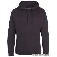 Bluza z Kapturem College Hoodie  - Nadruk -  kolor Black Smoke