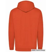 Bluza z Kapturem College Hoodie  - Nadruk -  kolor Burnt Orange