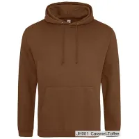 Bluza z Kapturem College Hoodie - Nadruk - kolor Caramel Toffee Bluza z Kapturem College Hoodie - Nadruk - kolor Caramel Toffee