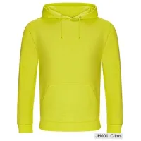 Bluza z Kapturem College Hoodie  - Nadruk -  kolor Citrus