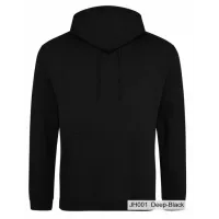 Bluza z Kapturem College Hoodie  - Nadruk -  kolor Deep Black