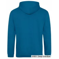 Bluza z Kapturem College Hoodie  - Nadruk -  kolor Deep Sea Blue