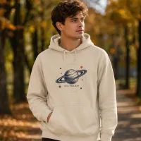 Bluza z Kapturem College Hoodie - Nadruk - kolor Desert Sand Bluza z Kapturem College Hoodie - Nadruk - kolor Desert Sand