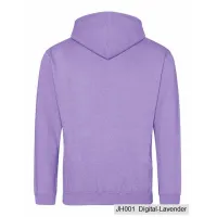 Bluza z Kapturem College Hoodie  - Nadruk -  kolor Digital Lavender