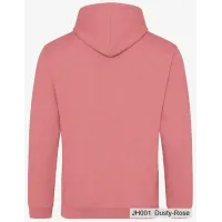 Bluza z Kapturem College Hoodie  - Nadruk -  kolor Dusty Rose