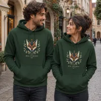 Bluza z Kapturem College Hoodie - Nadruk - kolor Forest Green Bluza z Kapturem College Hoodie - Nadruk - kolor Forest Green