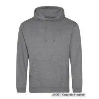Bluza z Kapturem College Hoodie  - Nadruk -  kolor Graphite Heather