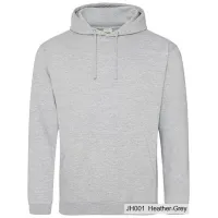 Bluza z Kapturem College Hoodie  - Nadruk -  kolor Heather Grey