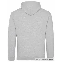 Bluza z Kapturem College Hoodie  - Nadruk -  kolor Heather Grey