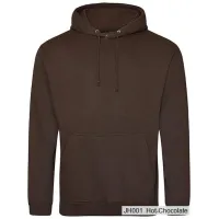 Bluza z Kapturem College Hoodie - Nadruk - kolor Hot Chocolate Bluza z Kapturem College Hoodie - Nadruk - kolor Hot Chocolate