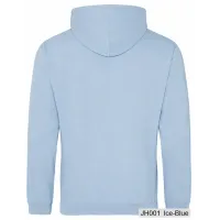 Bluza z Kapturem College Hoodie  - Nadruk -  kolor Ice Blue