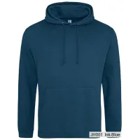 Bluza z Kapturem College Hoodie  - Nadruk -  kolor Ink Blue