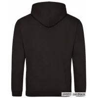 Bluza z Kapturem College Hoodie  - Nadruk -  kolor Jet Black
