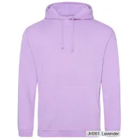 Bluza z Kapturem College Hoodie - Nadruk - kolor Lavender Bluza z Kapturem College Hoodie - Nadruk - kolor Lavender
