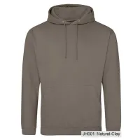 Bluza z Kapturem College Hoodie - Nadruk - kolor Natural Clay Bluza z Kapturem College Hoodie - Nadruk - kolor Natural Clay