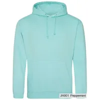 Bluza z Kapturem College Hoodie  - Nadruk -  kolor Peppermint