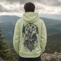 Bluza z Kapturem College Hoodie - Nadruk - kolor Pistachio Green Bluza z Kapturem College Hoodie - Nadruk - kolor Pistachio Green