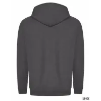 Bluza z Kapturem College Hoodie  - Nadruk -  kolor Storm Grey (Solid)