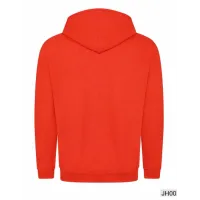 Bluza z Kapturem College Hoodie - Nadruk - kolor Sunset Orange Bluza z Kapturem College Hoodie - Nadruk - kolor Sunset Orange