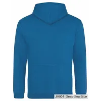 Bluza z Kapturem College Hoodie  - Nadruk -  kolor Tropical Blue