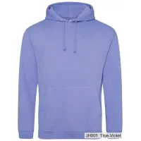 Bluza z Kapturem College Hoodie  - Nadruk -  kolor True Violet