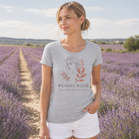 Koszulka Damska Ladies' Original - Nadruk - Heather-Grey Koszulka Damska Ladies' Original - Nadruk - Heather-Grey