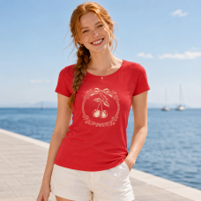 Koszulka Damska Ladies' Original  - Nadruk - Red