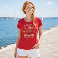 Koszulka Damska Ladies' Original  - Nadruk - Red