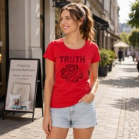 Koszulka Damska Ladies' Original  - Nadruk - Red