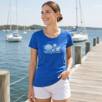 Koszulka Damska Ladies' Original - Nadruk - Royal-Blue Koszulka Damska Ladies' Original - Nadruk - Royal-Blue