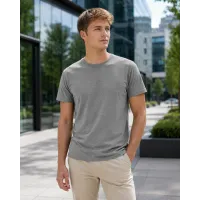 Koszulka Imperial Męska / Unisex - Nadruk - kolor Grey Melange