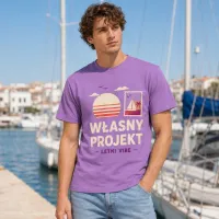 Koszulka Imperial Męska / Unisex - Nadruk - kolor Light Purple
