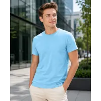 Koszulka Imperial Męska / Unisex - Nadruk - kolor Sky Blue Koszulka Imperial Męska / Unisex - Nadruk - kolor Sky Blue