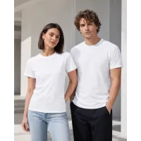 Koszulka Imperial Męska / Unisex - Nadruk - kolor White