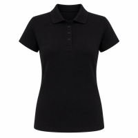 Koszulka Polo Ladies'  Regular Damska kolor Black