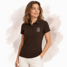 Koszulka Polo Ladies'  Regular Damska kolor Chocolate