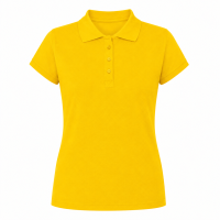 Koszulka Polo Ladies'  Regular Damska kolor Gold
