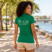 Koszulka Polo Ladies'  Regular Damska kolor Kelly Green