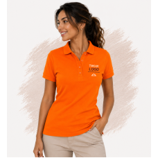 Koszulka Polo Ladies'  Regular Damska kolor Orange