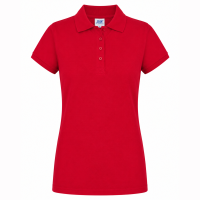 Koszulka Polo Ladies'  Regular Damska kolor Red