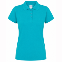 Koszulka Polo Ladies'  Regular Damska kolor Turquoise