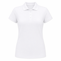 Koszulka Polo Ladies'  Regular Damska kolor White