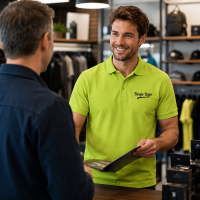 Koszulka  Summer Polo II 170 Męska kolor Apple Green