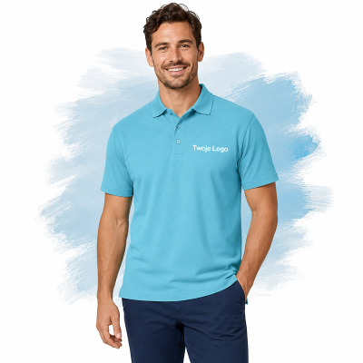 Koszulka Summer Polo II 170 Męska kolor Atoll Blue Koszulka Summer Polo II 170 Męska kolor Atoll Blue