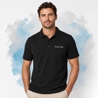 Koszulka  Summer Polo II 170 Męska kolor Black