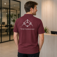 Koszulka  Summer Polo II 170 Męska kolor Burgundy