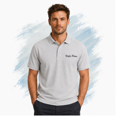 Koszulka  Summer Polo II 170 Męska kolor Grey Melange